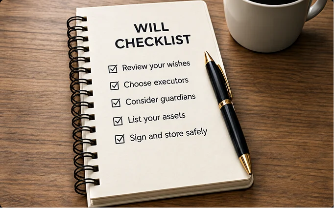 The essential Will-planning checklist
